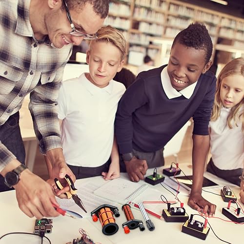 Miniatura 7 de Varilla de hierro suave, varilla de hierro de alta pureza, núcleo ideal para hacer electroimanes, 0.5 pulgadas de diámetro, 6 pulgadas de largo