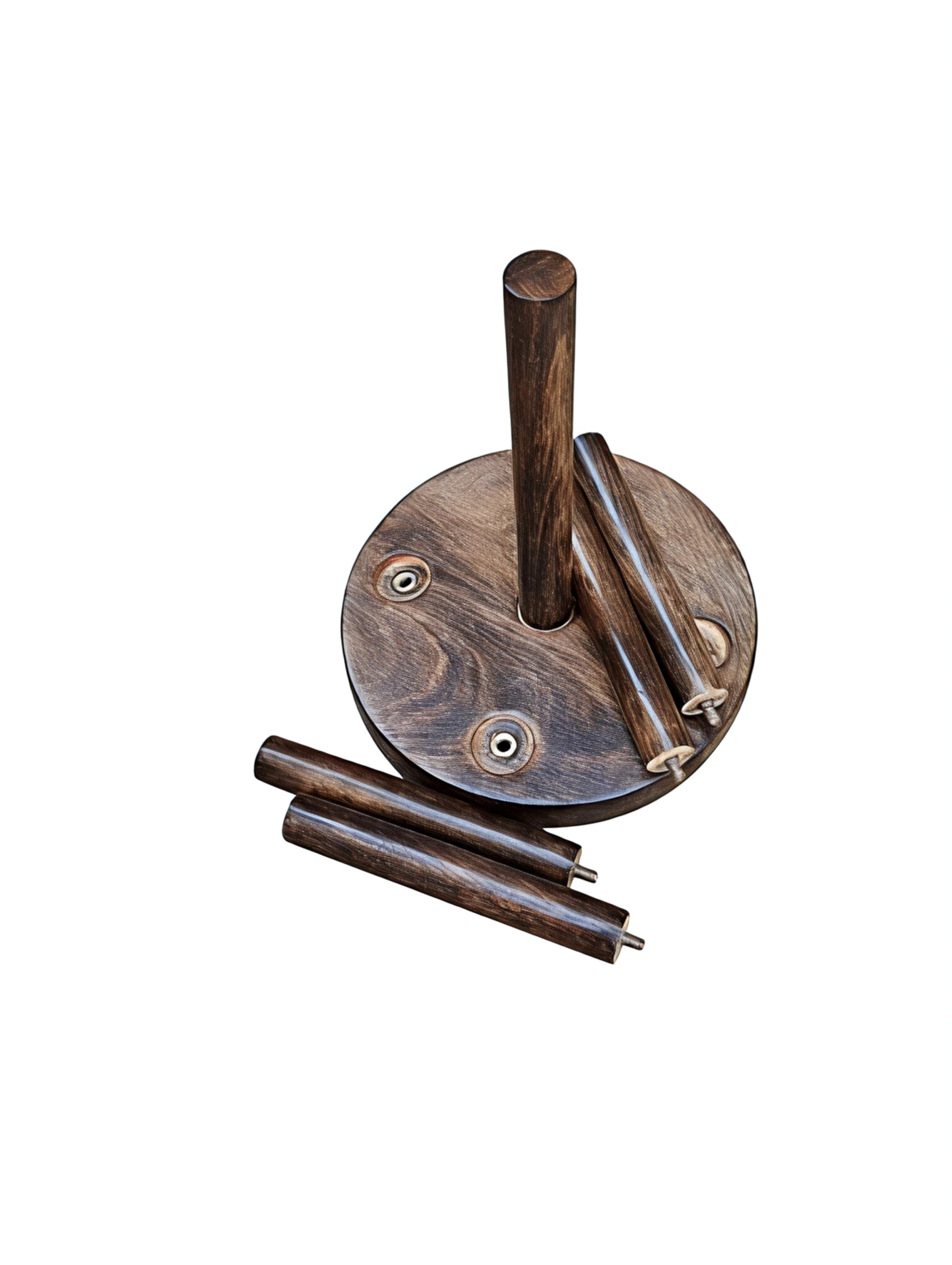 Wooden Glass Holder - Stylish Stemware Rack -2
