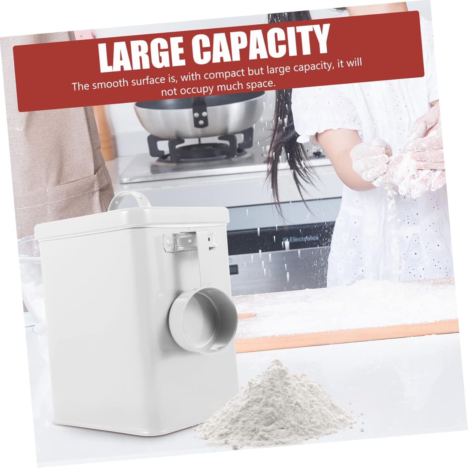 Dog Airtight Food Storage Canister for Pet Food and Laundry Stylish Container for Cats and Dogs