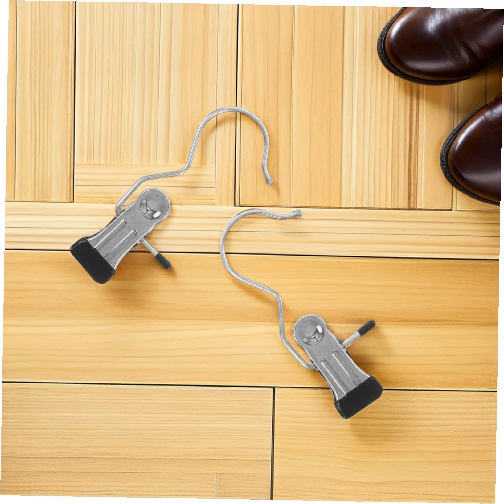 TOYANDONA 80 Piezas Pinzas para Ropa de Acero Inoxidable Pinzas Metálicas para Colgar Ropa Calcetines Pantalones y Sombreros Armario Viajes o Secado al Aire Negras