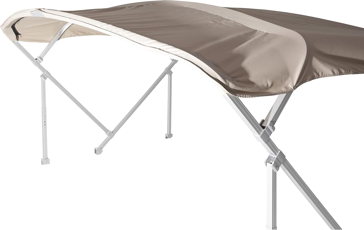 Pontoon Bimini Top 8' x 10' x 1.25 Kit (Beige)