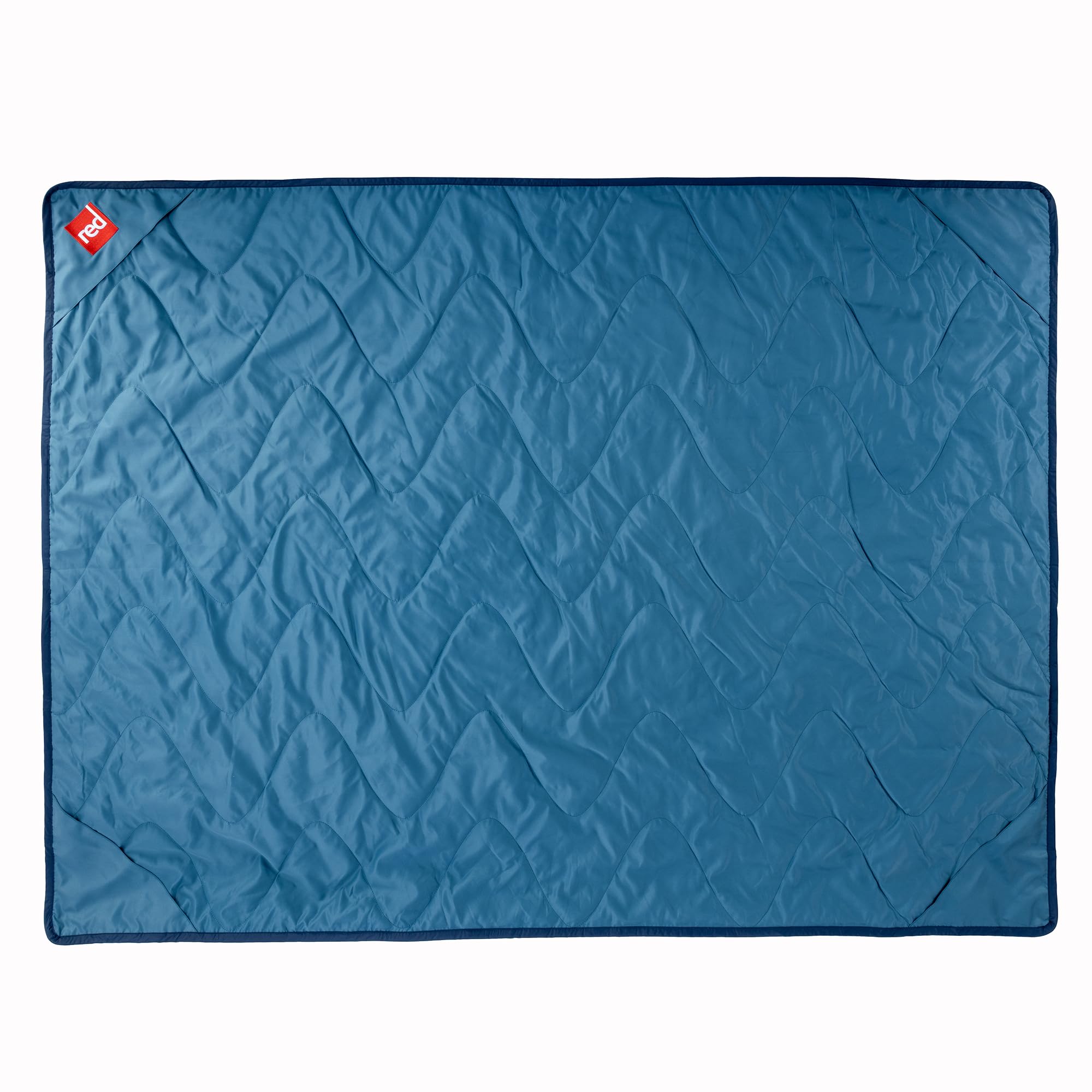 Red Original Quilted Lightweight Water-Resistant Outdoor Adventure Blanket Groundsheet - Waterproof, Packable, Durable (1.8m x 1.4m)