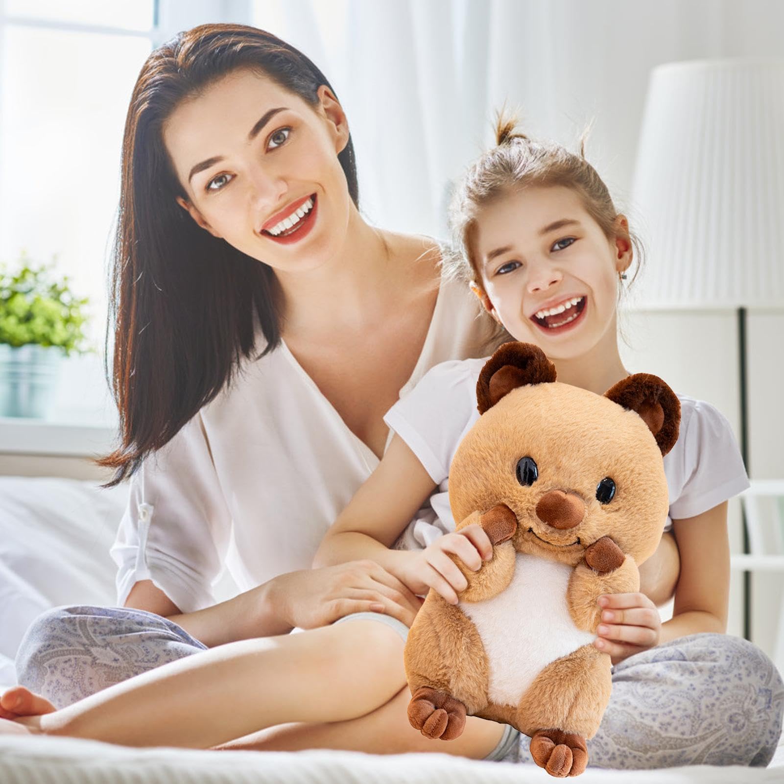 Coniglio Peluche Bambola Adorabile Morbida Bambola Da Abbraccio Comodo | Decorazione Camera Accogliente Coccoloso Morbido Peluche Per Soggiorno, Camera Da , Camera Bimbi, Divano, Seggiolin