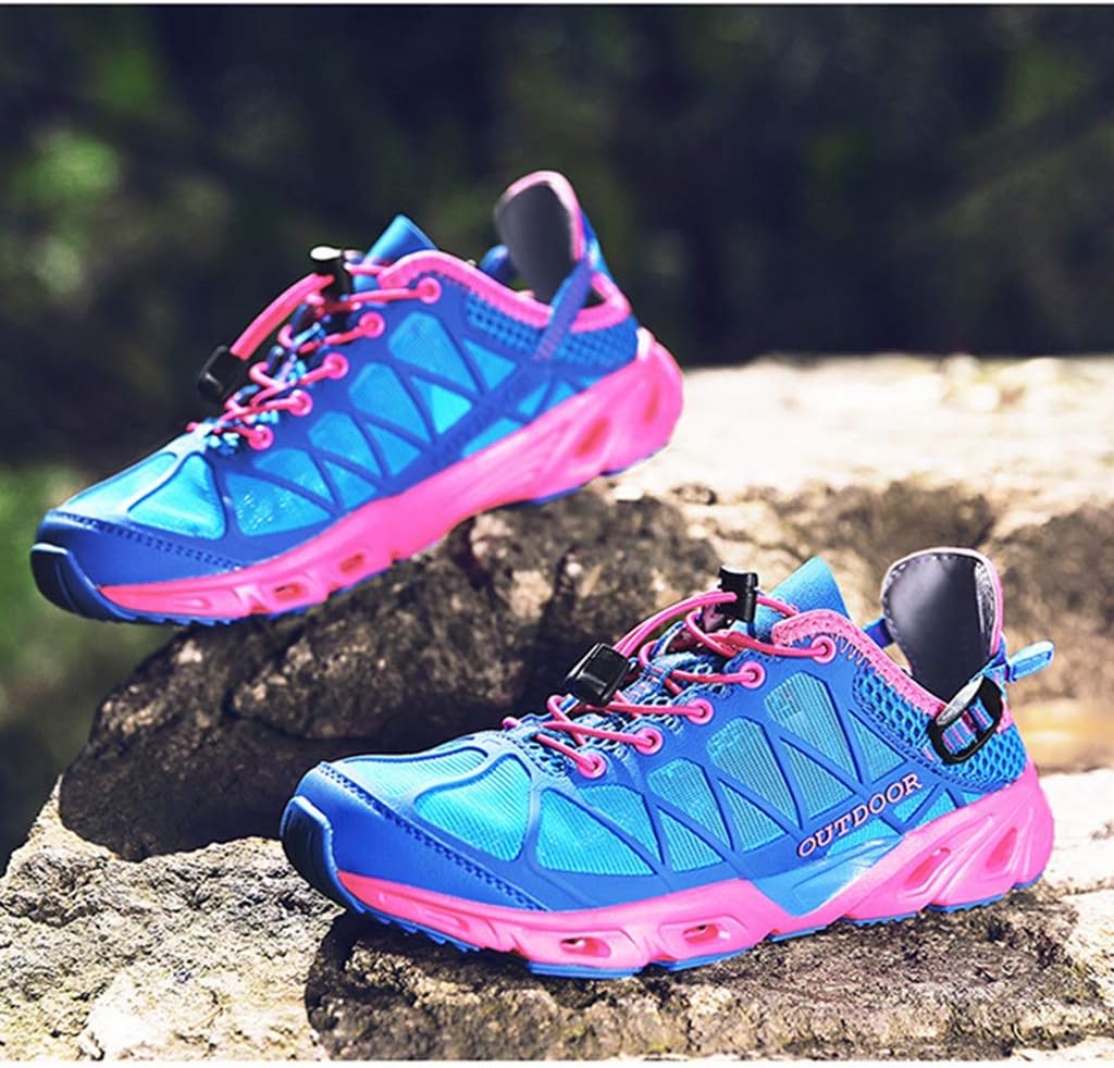 [ランボ] アウトドア 紳士靴 ハイキングシューズ カジュアル メッシュ レースアップスニーカー 耐磨耗 通気透湿 防滑 ファッショ