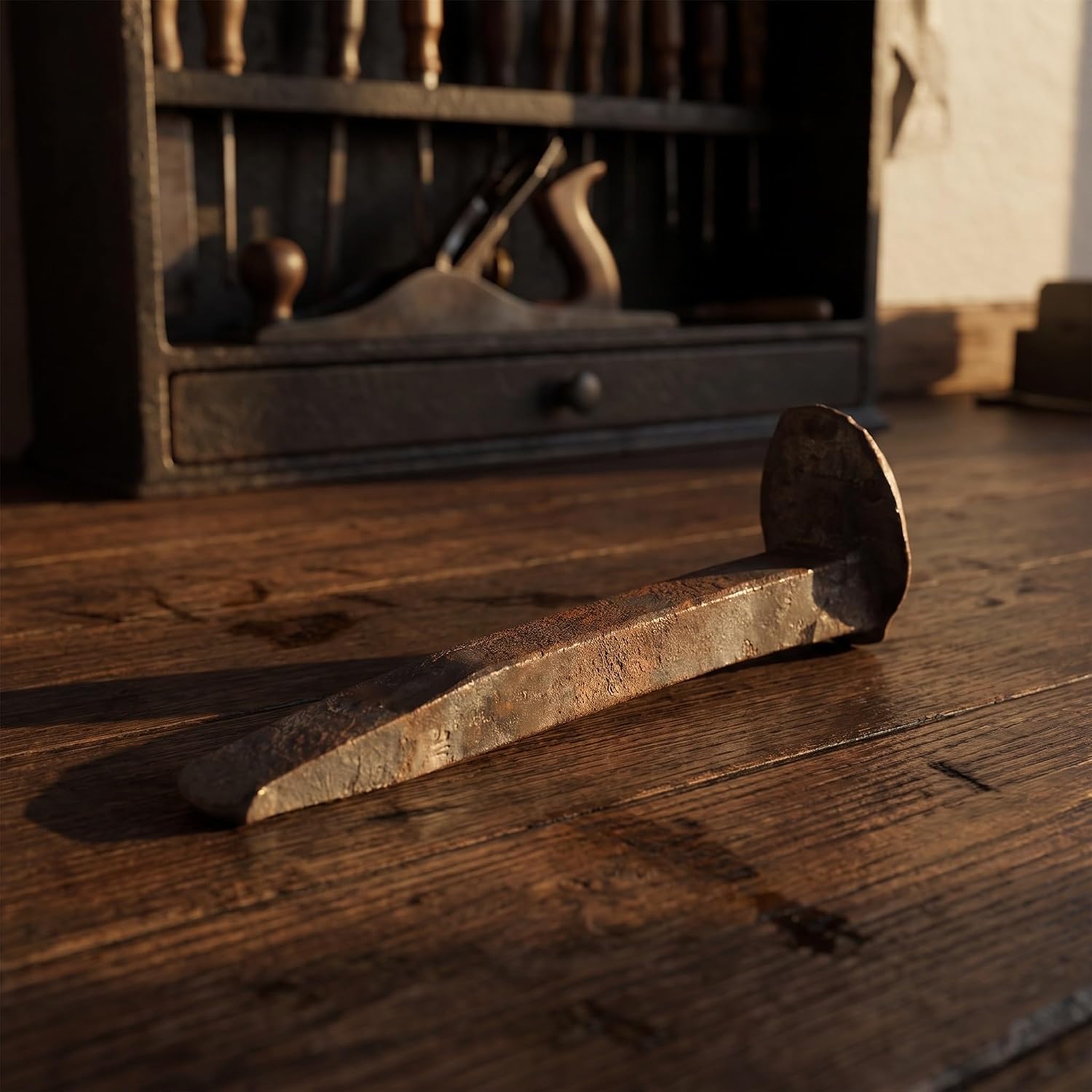 4pcs Rustic Railroad Spikes Iron Hand Forged Anchors