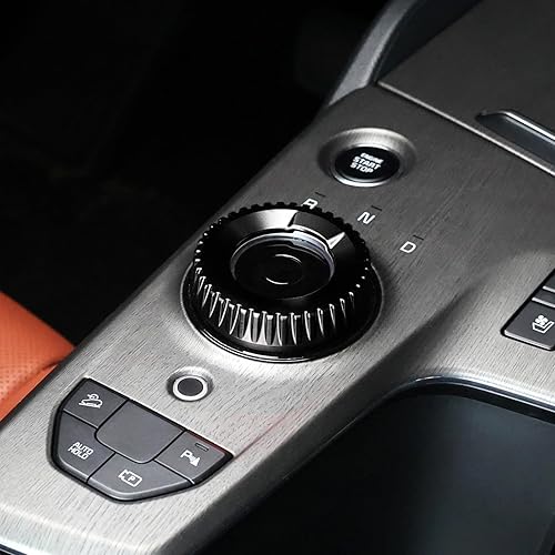 Miniatura 6 de YOUTOOCAR Cubierta de perilla de control de engranajes de aleación de aluminio compatible con Kia EV6 2022-2025 Kia NIRO EV 2023-2025 Kia Seltos