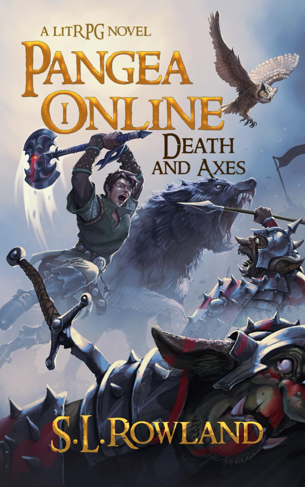 Pangea Online: Death and Axes: A LitRPG Novel: 1