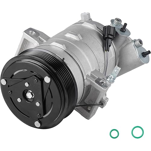Air Conditioner A/C Compressor with Clutch Fits for Nissan NV1500/NV2500 4.0 2012-2021, for NV3500 4.0 2012-2020, for Pathfinder 4.0 2005-2012, Replace CO 10865JC