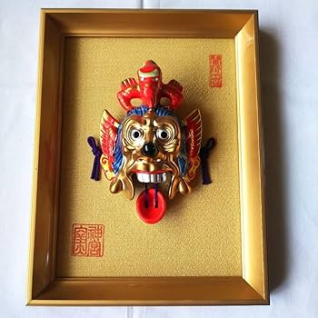 最終価格！　お面　神宮舞楽　蘭陵王 最終価格！ お面 神宮舞楽 蘭陵王 - メルカリ