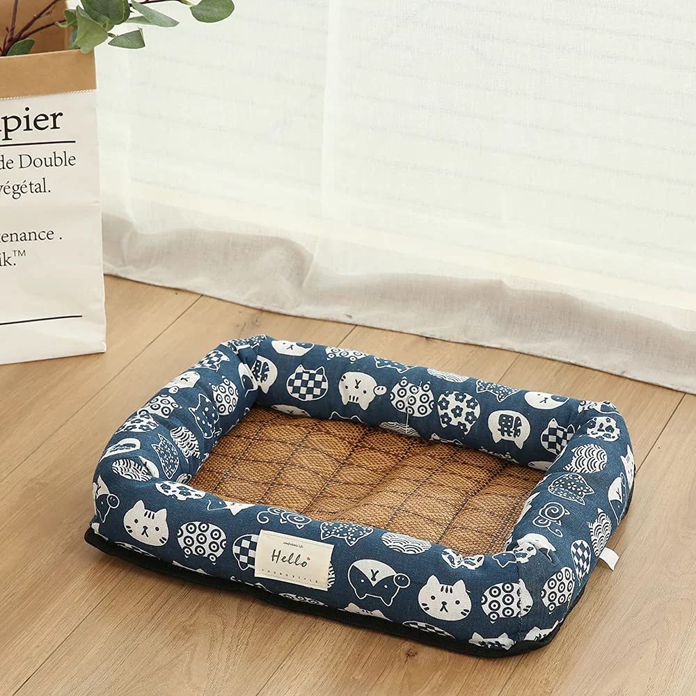 N/SY-Luminary Non Sticking Pet Dog Self Cooling Mat Pad, Washable Breathable Summer Cooling Mat Pet Cooling Blanket For Cats And Kennels, Crates, Beds, Car Seat.Travel, Couch, vel, Couch, Car Seat