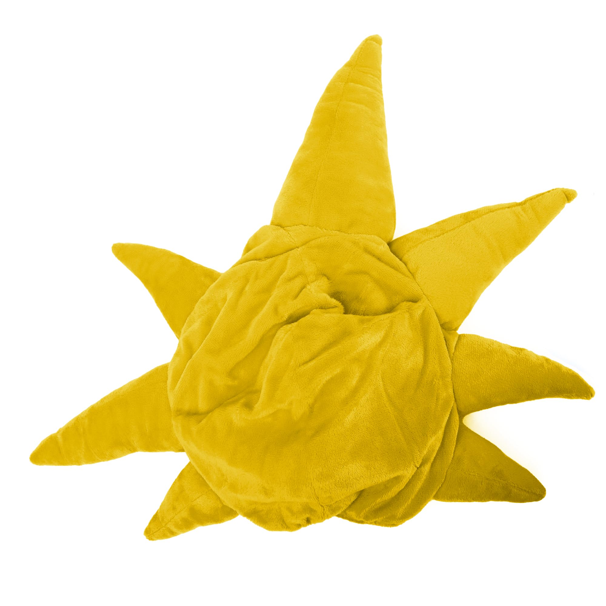 papapanda Plush Hat Wig Goku Dragon Dragon Costume Accessory Carnival Children Teenagers Adults Hat, Yellow - Image 2