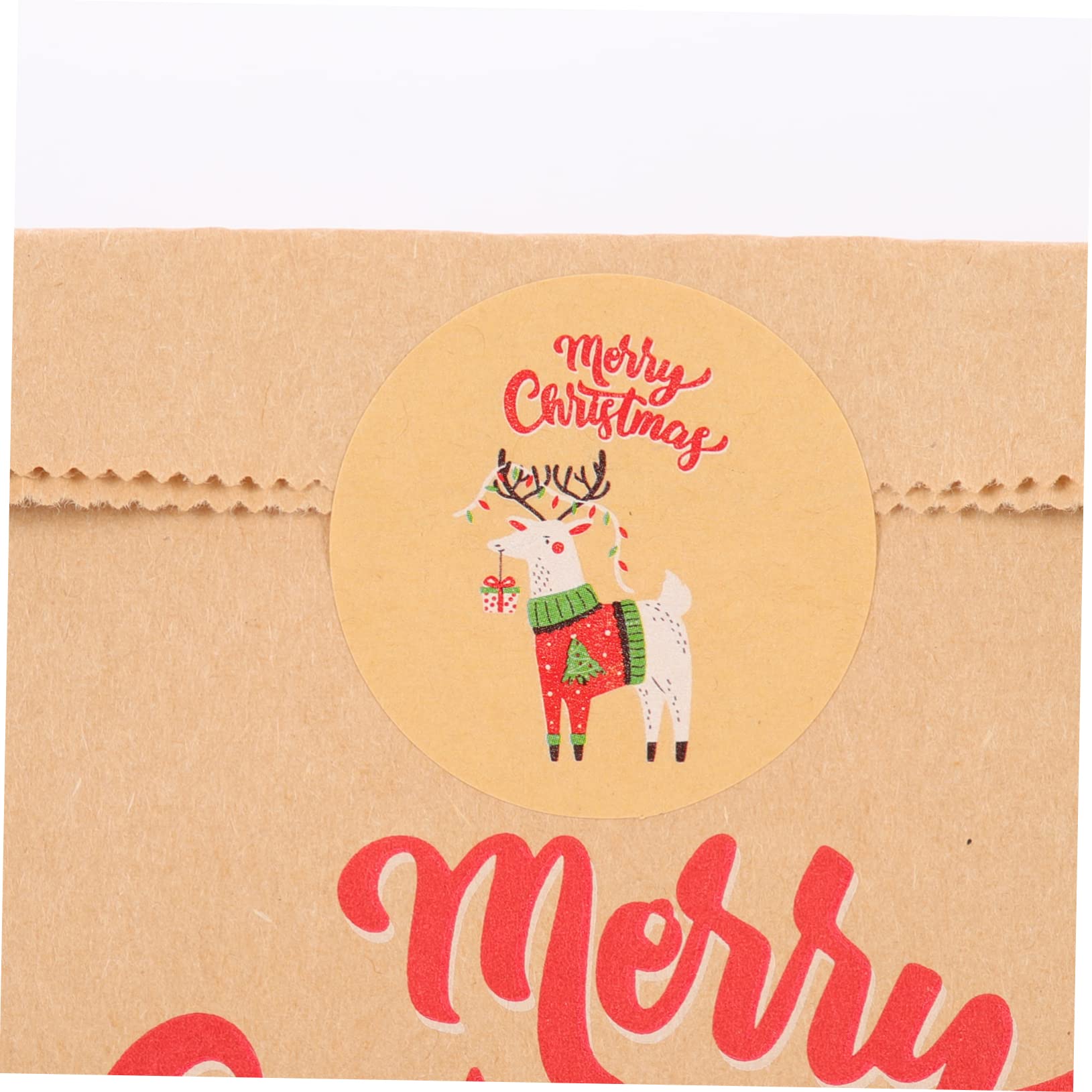 minkissy 5sätze Weihnachtliche Kraftpapier Süßigkeitenboxen Teiliges Mit Aufklebern Geschenkverpackung Für Kekse Pralinen Und Kleine Für Weihnachten Und Feiertage