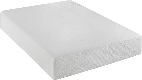 Colchón de tres capas con 12 pulgadas de espuma en gel Serta, Espuma, Blanco
