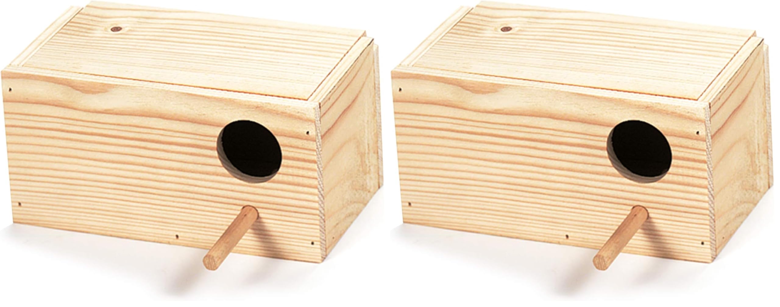 Nido de Madera para periquitos y agapornis — view 4