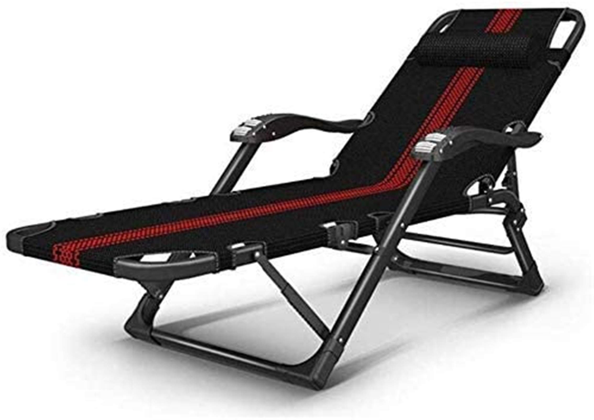 Chaise longue pliable portable de plage et sieste au bureau