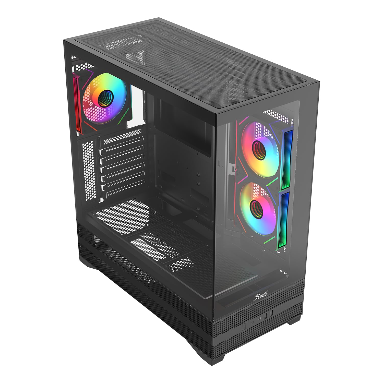 ②♡♡♡ 新品タワー Amazon.co.jp: Rosewill ATX ミッドタワー コンピューターゲーム用 PC