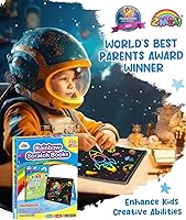 Vista 2 de ZMLM Papel para Rascar Arte-Manualidades Regalo: Paquete de 2 Cuadernos Arcoíris Suministros Juguetes Rellenos para Cesta de Pascua para Niñas