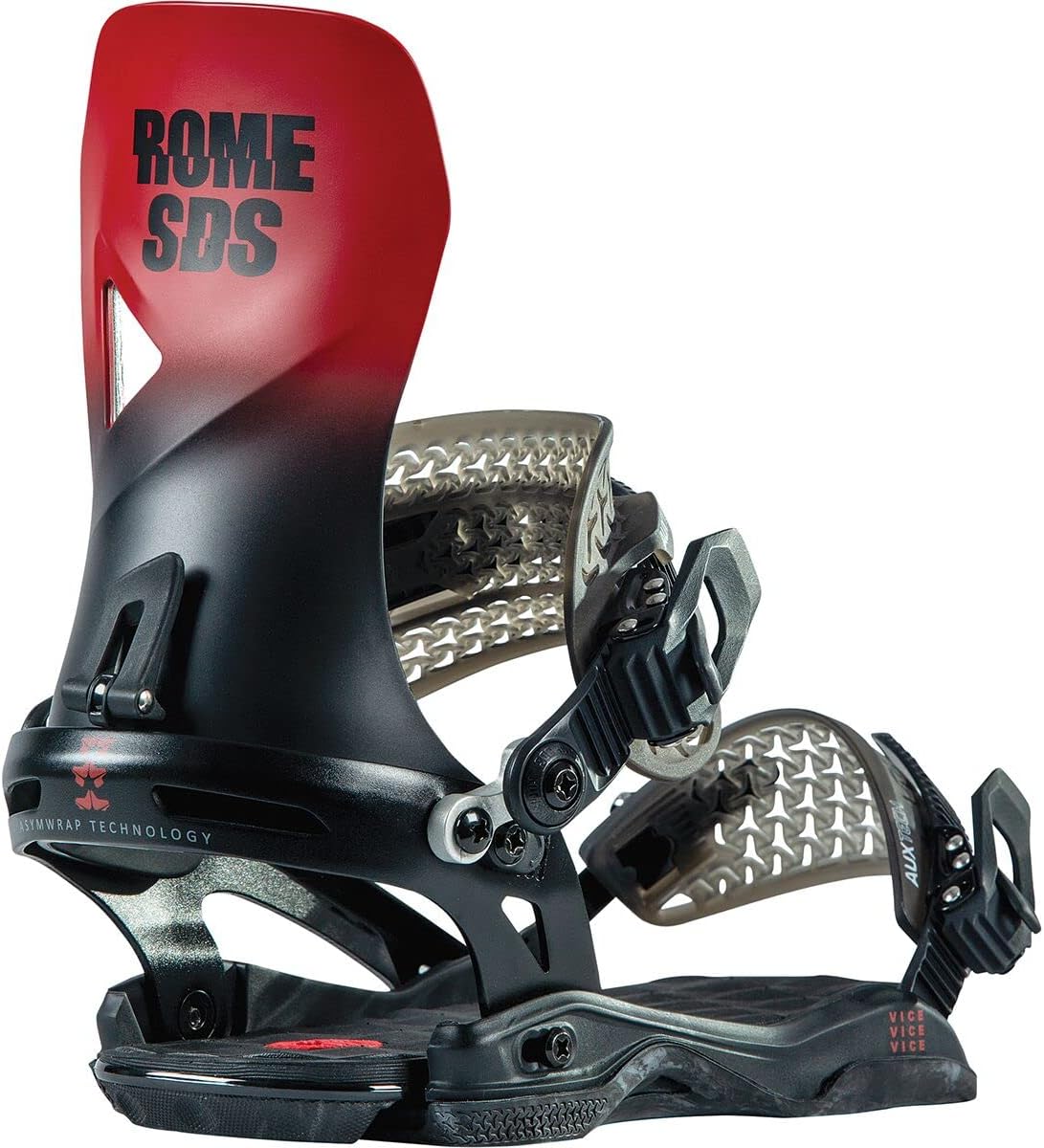 Rome Vice Snowboard Bindings in in Black 2023