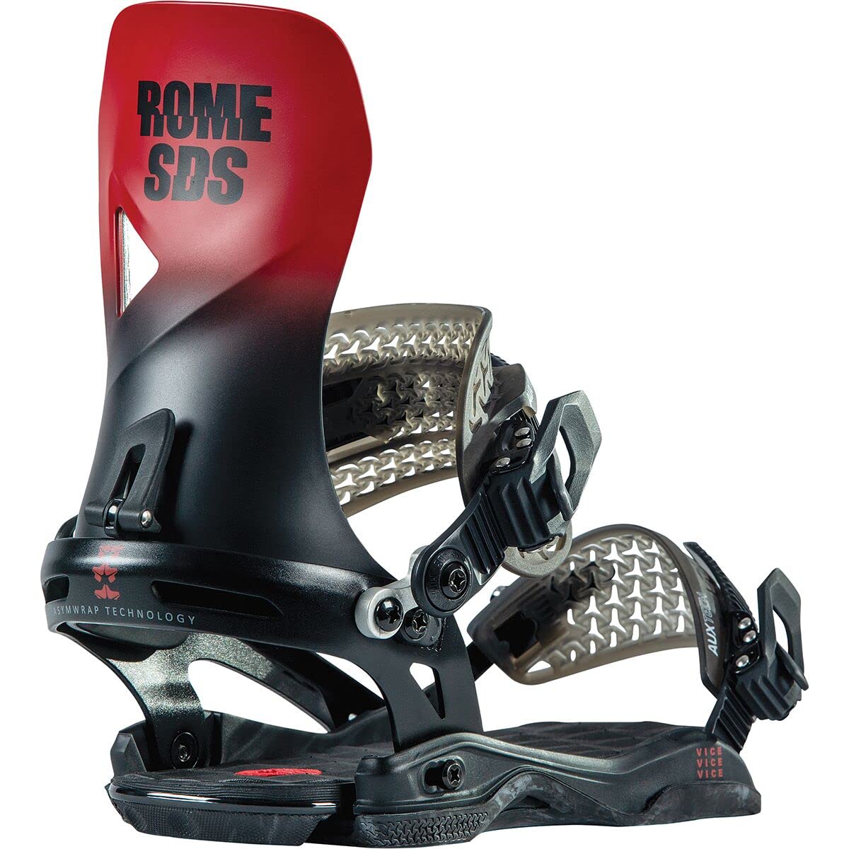 Rome Vice Snowboard Bindings in in Black 2023