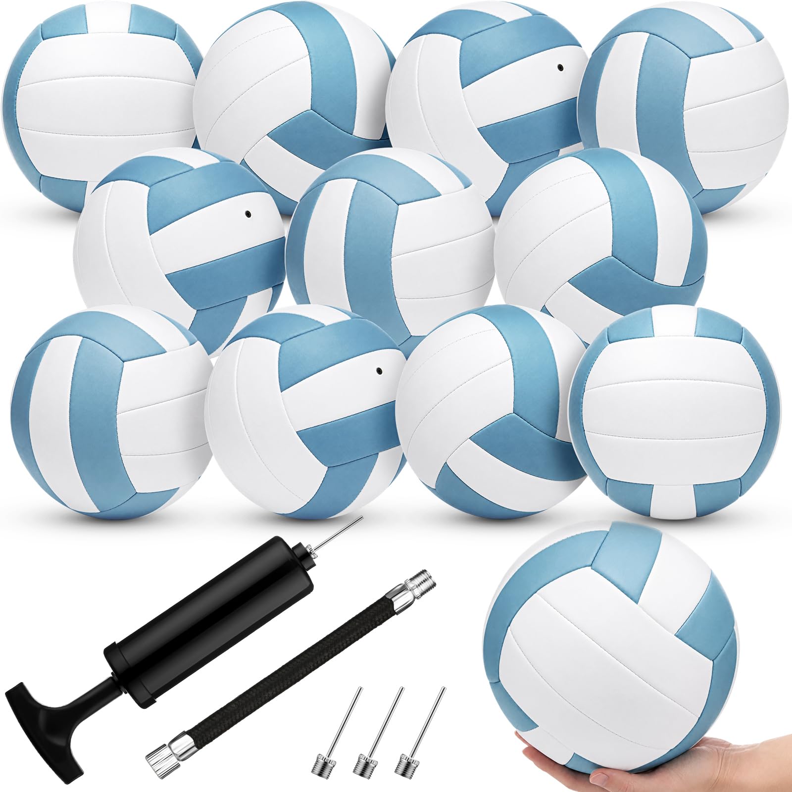 Vinsot Size 5 Recreational Volleyball with Air Pump