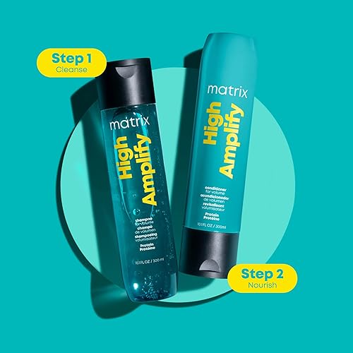 Miniatura 6 de MATRIX Total Results High Amplify Volumizing Shampoo  Instant Lift & Lasting Volume  Silicone-Free  For Fine Hair