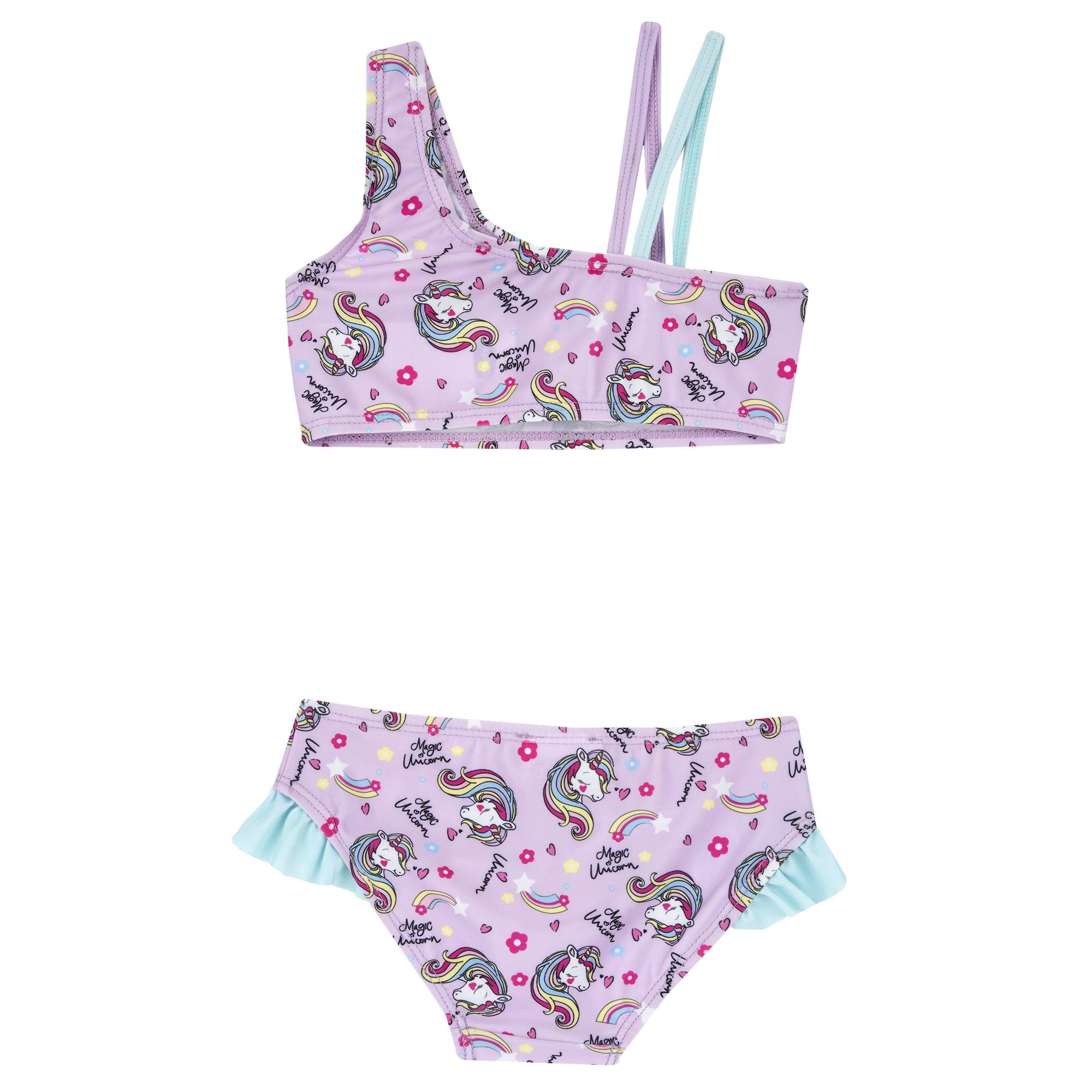 Chicco Costume Bambina 2 Pezzi, Bikini alla Moda, Ideale per Mare e Piscina, Permette Grande Libertà di Movimento Fuori e Dentro l'Acqua, Abbigliamento Bambina e Ragazza, Progettare in Italia