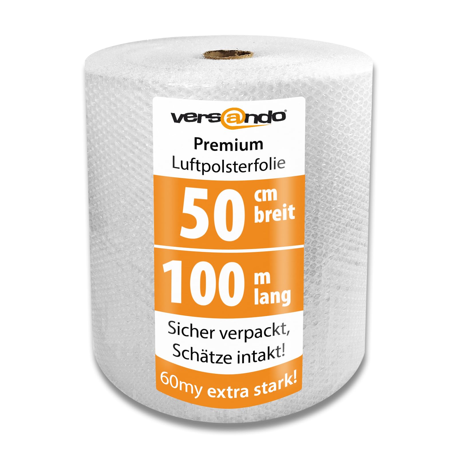 versando 2 envoltorios de burbujas extrafuertes, 100 m x 0,5 m, embalaje, | envoltura de burbujas para mudanzas, espuma para cajas, rollo de 2 capas