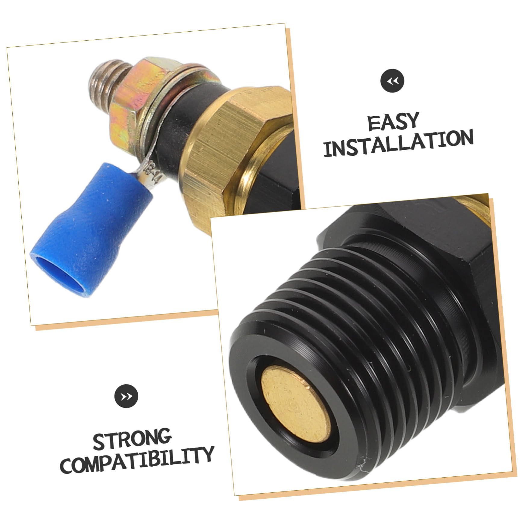 PLAFOPE sensor de temperatura del agua del vehículo coches sensor de refrigerante del motor del motor del coche