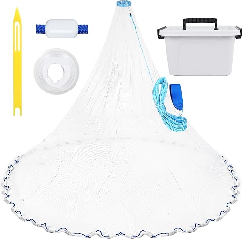 Yeahmart fishing-net, White