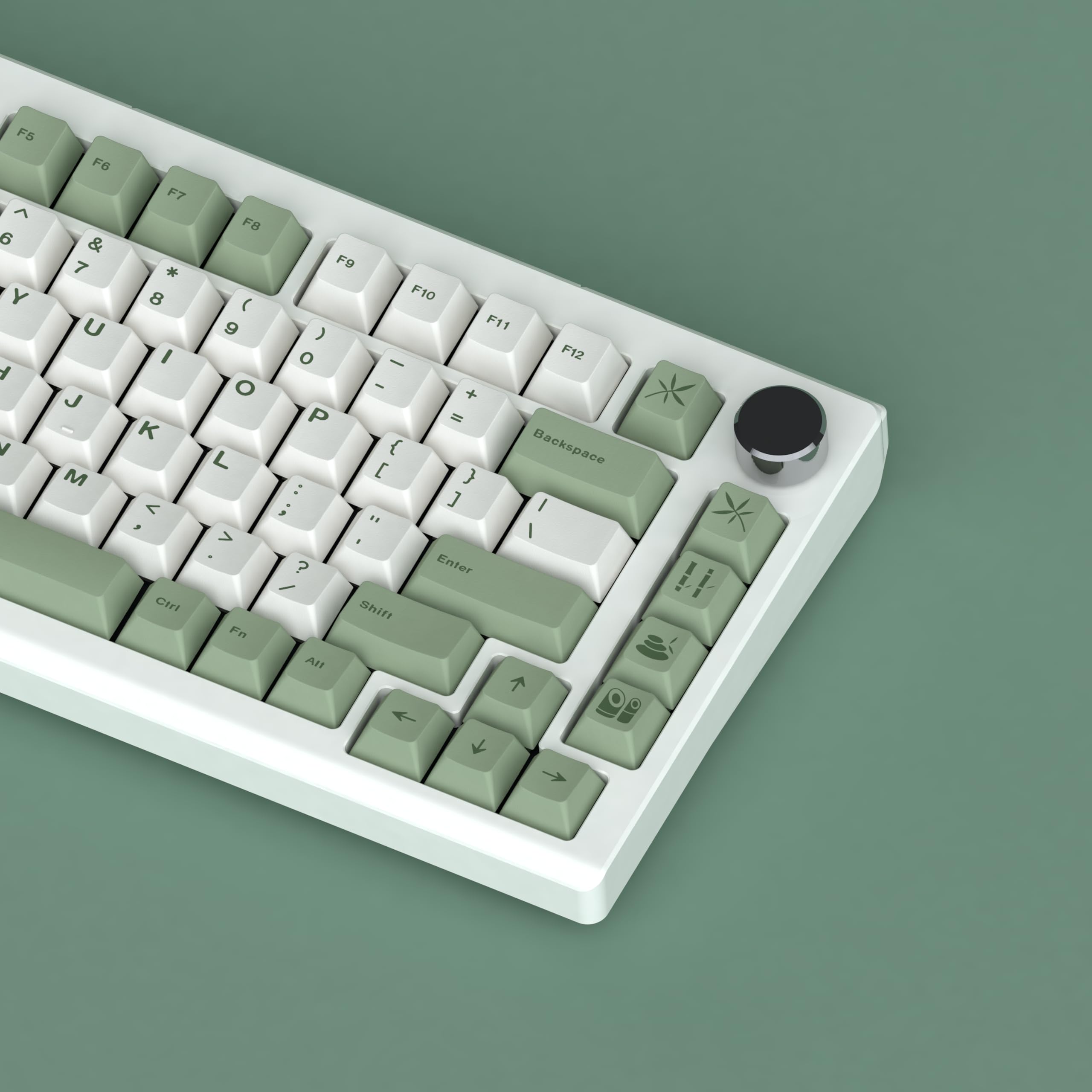 Amazon.com: auguri PBT Bamboo Forest Keycaps for Mechanical