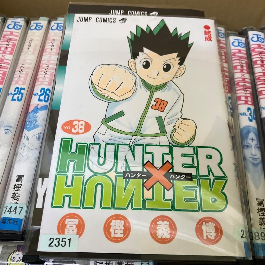 ハンターハンター 1巻〜38巻 全巻 セット T403 18 HUNTER×HUNTER 全巻