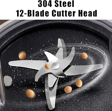 Soy Milk Maker 1.5L, Nut Milk Maker with 12-Blade Cutter, 24H Timer Keep Warm, Wall Breaking Machine for Soy, Almond Plant-Based Milks