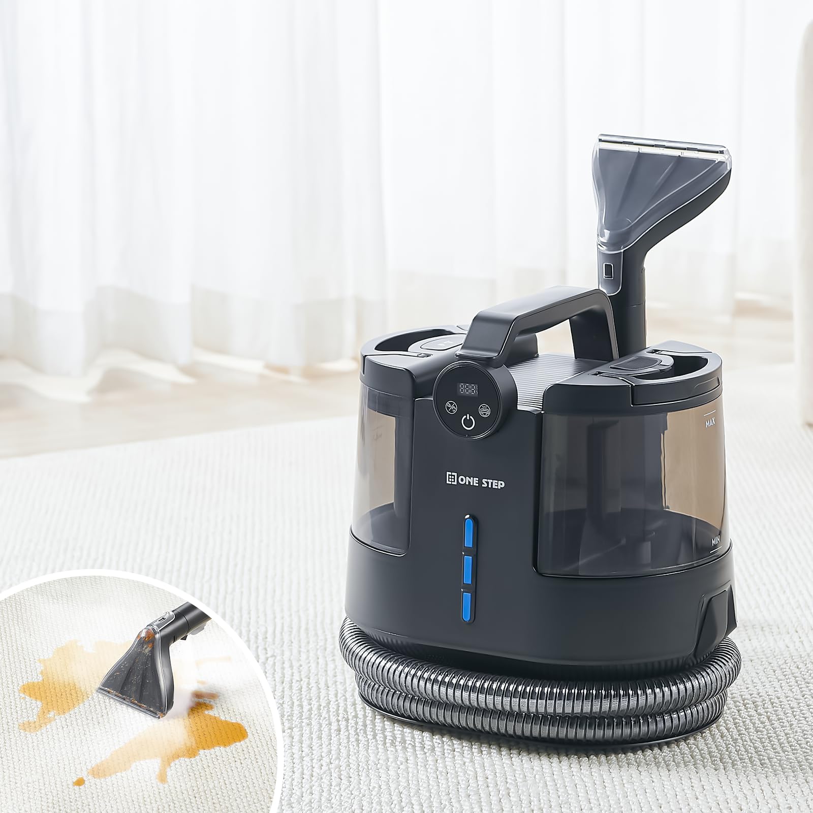 Amazon | 【高温の力で、しっかり洗浄】 匠plate スチームクリーナー