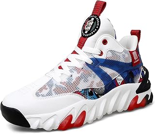 PTYIBO Unisex's Streetball Sneakers Fashion Unisex for Streetball Shoes Running Shoes