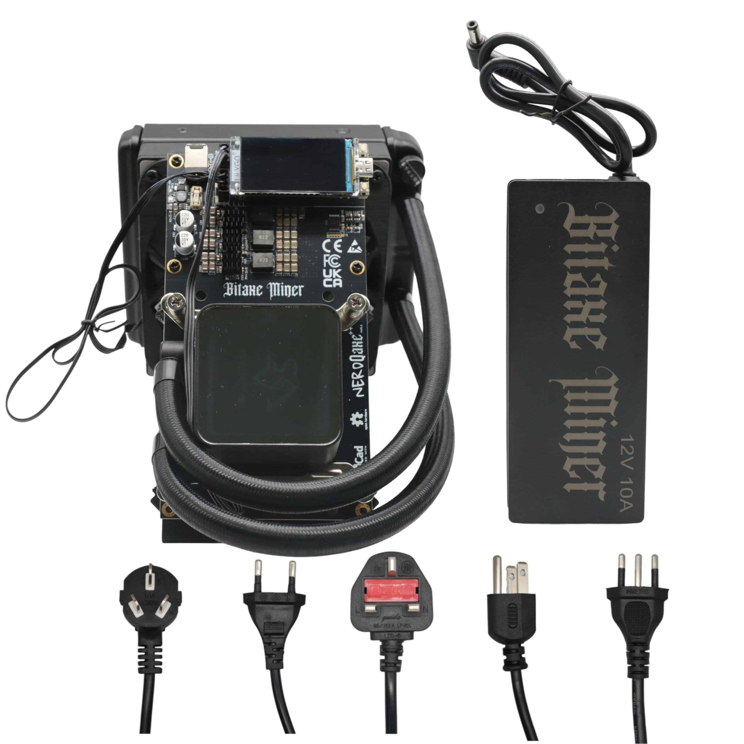 MURVE 1800W 180V-240V ATX ETHビットコインマイニング電源95％効率サポート8ディスプレイカード gにとっ  Amazon.co.jp: NerdQaxe++ Hydro 4.8TH/s 60W BTCマイナー15J/Th、4xBM1370  ASICチップ、2.4G WiFi暗号化マシン、オープンソースマイニングマシン、高効率BTC ...