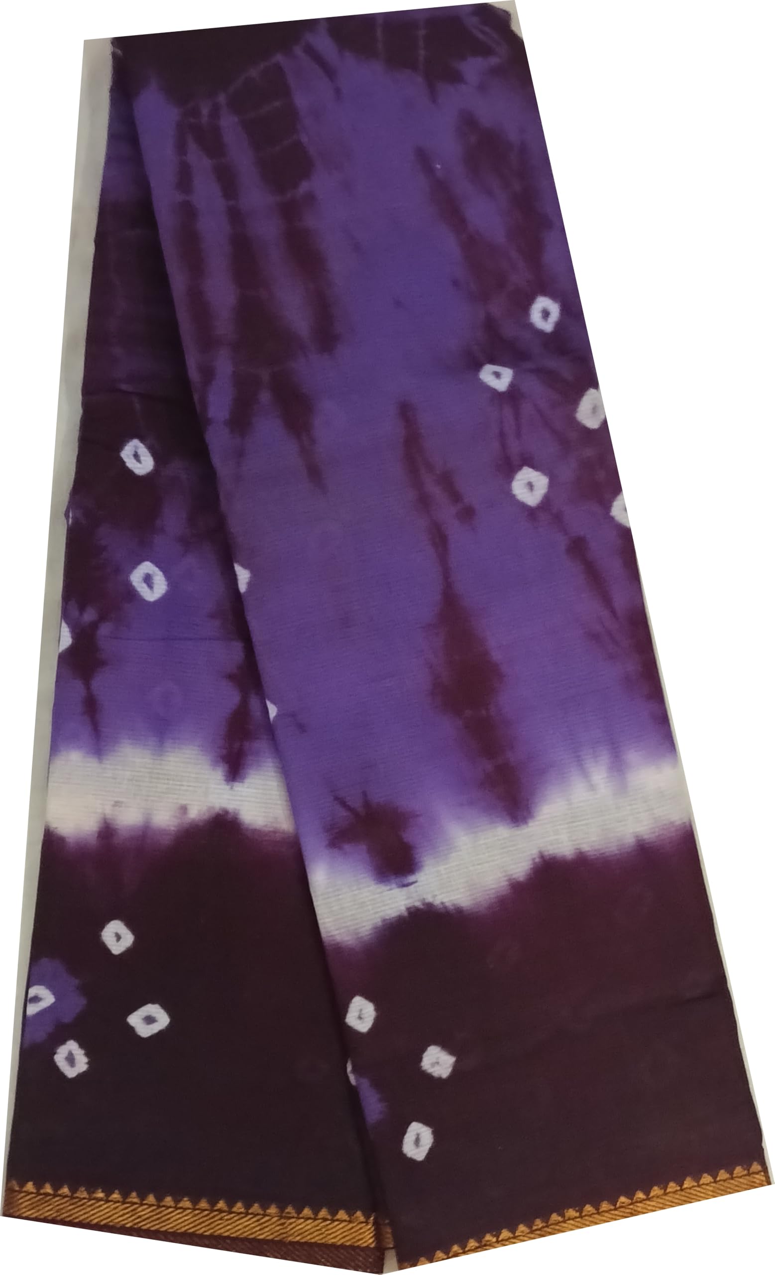 Madurai Sungidi cotton saree -Small Border Bandhini Design Saree for Women (Without Blouse)-picture-16