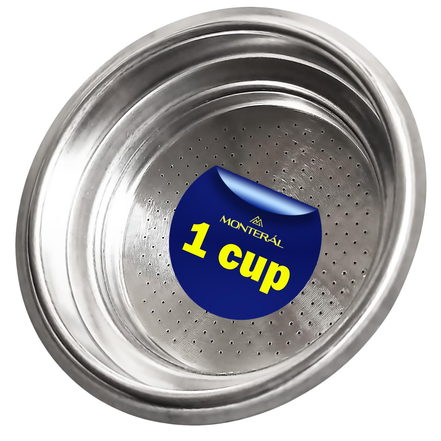 Filtro Caffè MONTERAL Per Bialetti Mokona - Acciaio Inox, 60x22 Mm, Per 2 Tazze, Garanzia 10 Anni - Foto 2