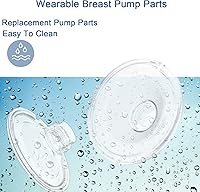 Vista 6 de Brida de 1.063 in, compatible con Momcozy S9 Pro/S12 Pro/TSRETE S12 Escudo/brida de extractor de leche portátil, piezas de repuesto para extractor