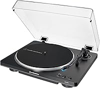 Vista 2 de Audio-Technica AT-LP70X Tocadiscos Automático (Negro/Gris)