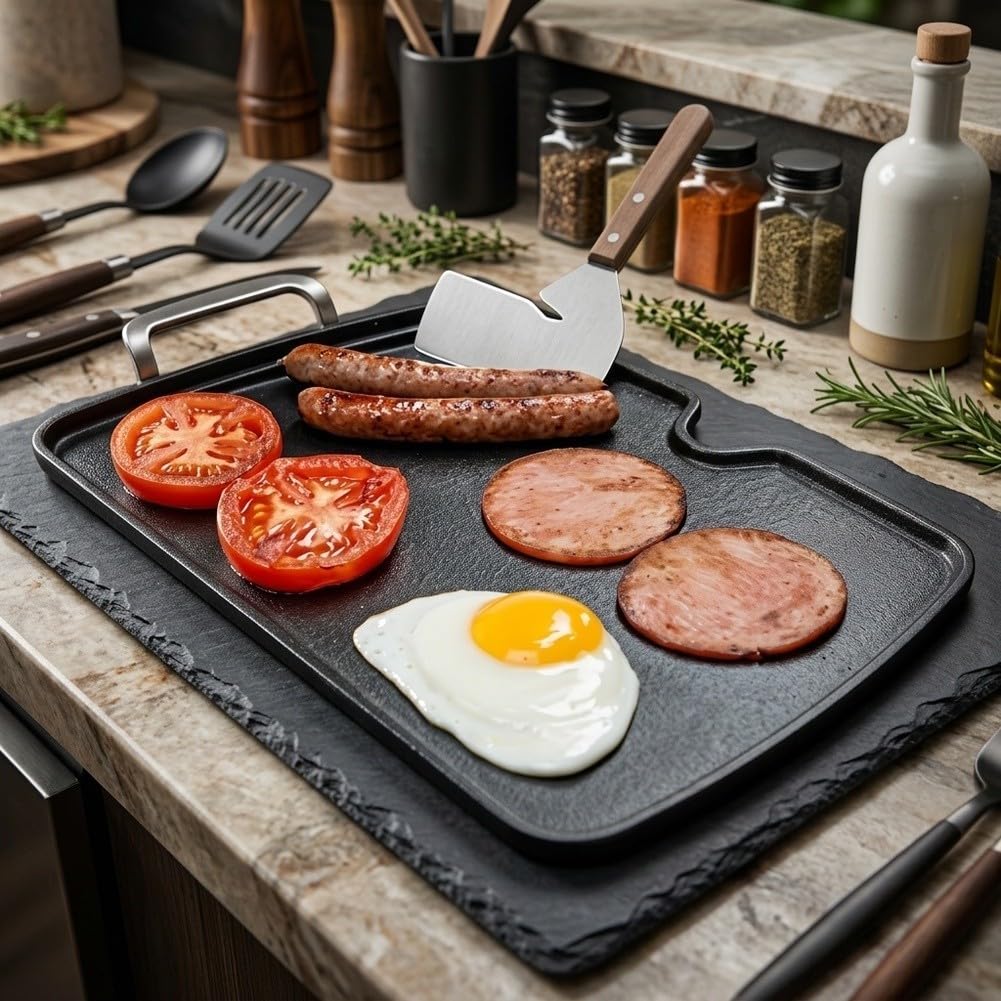 Set Piastra Ghisa per e Tubo Acciaio per Weber per Q Series Set