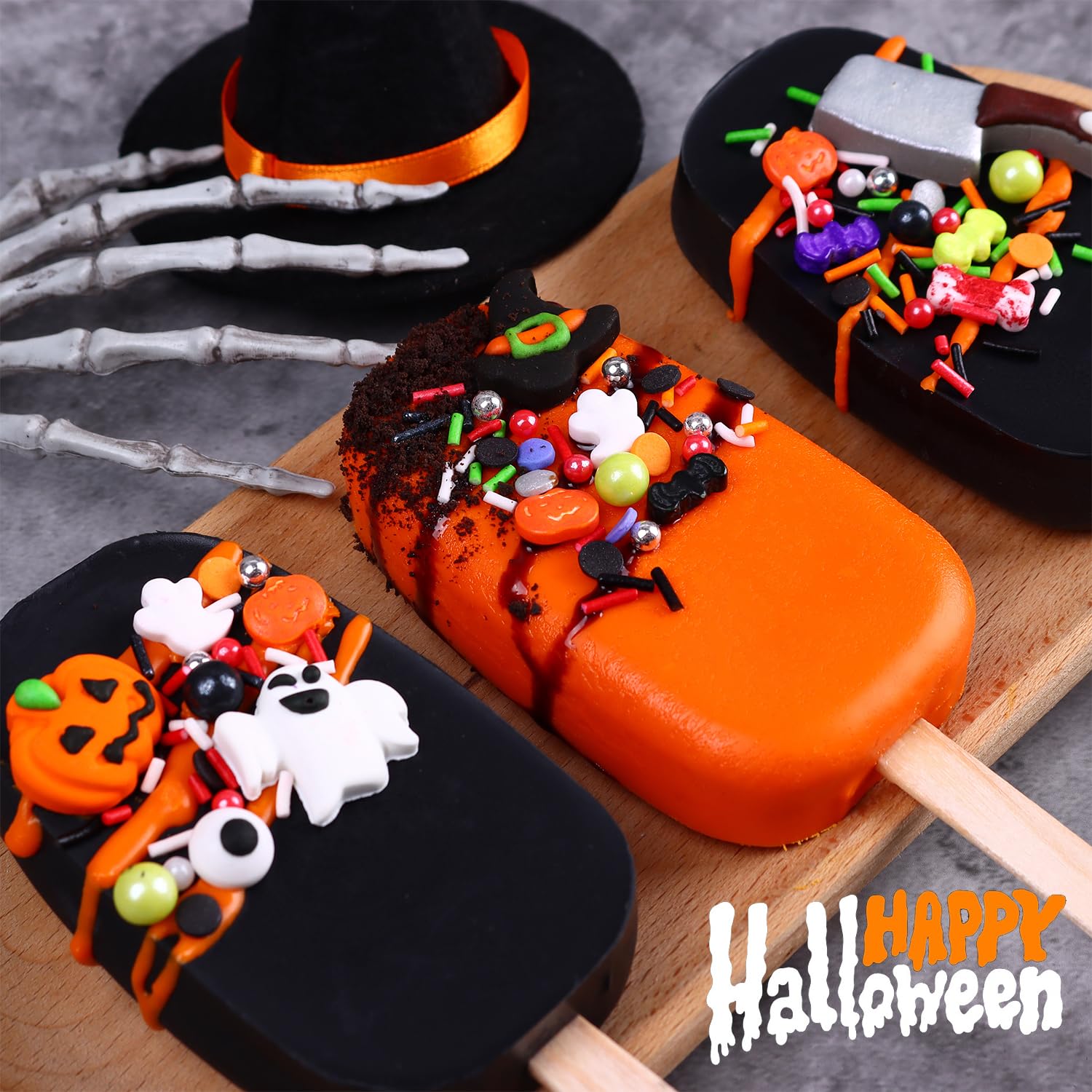 décoration de glaçage d'halloween