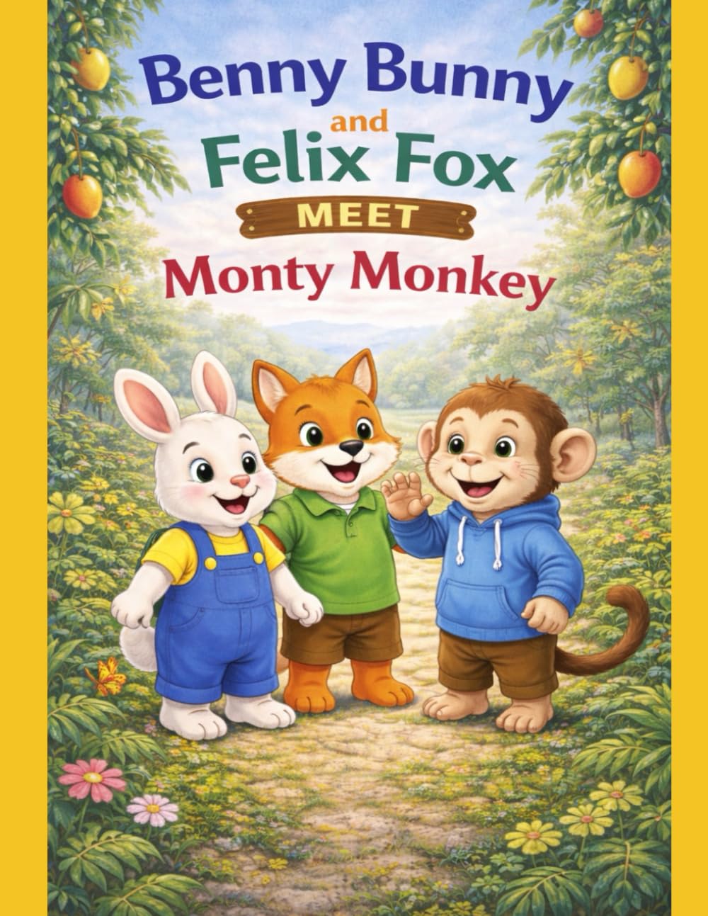 Benny Bunny and Felix Fox Meet Monty Monkey (Little star stories)