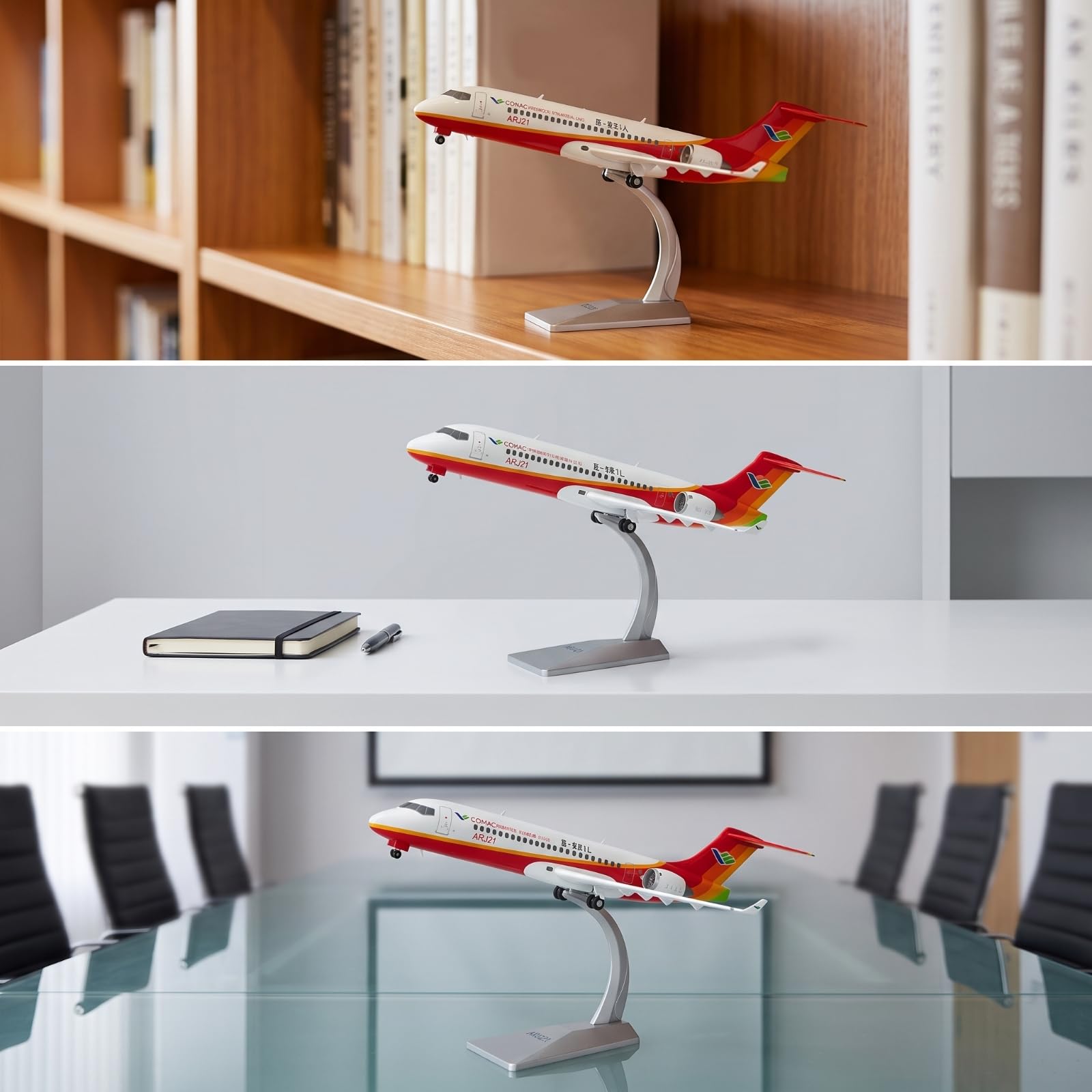 predolo Maqueta Avión con Soporte