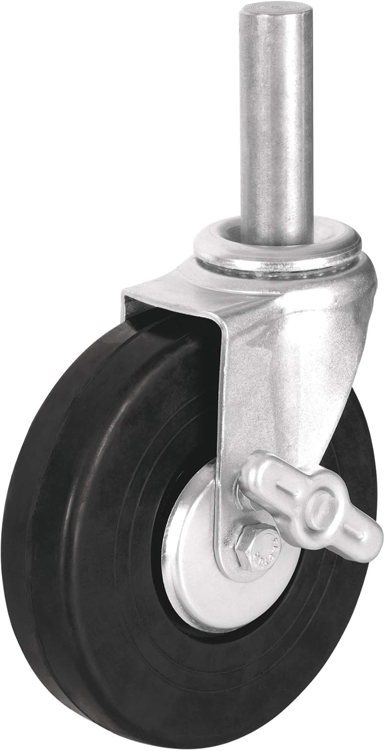 Solid rubber slice pin 1 'x 6'freno