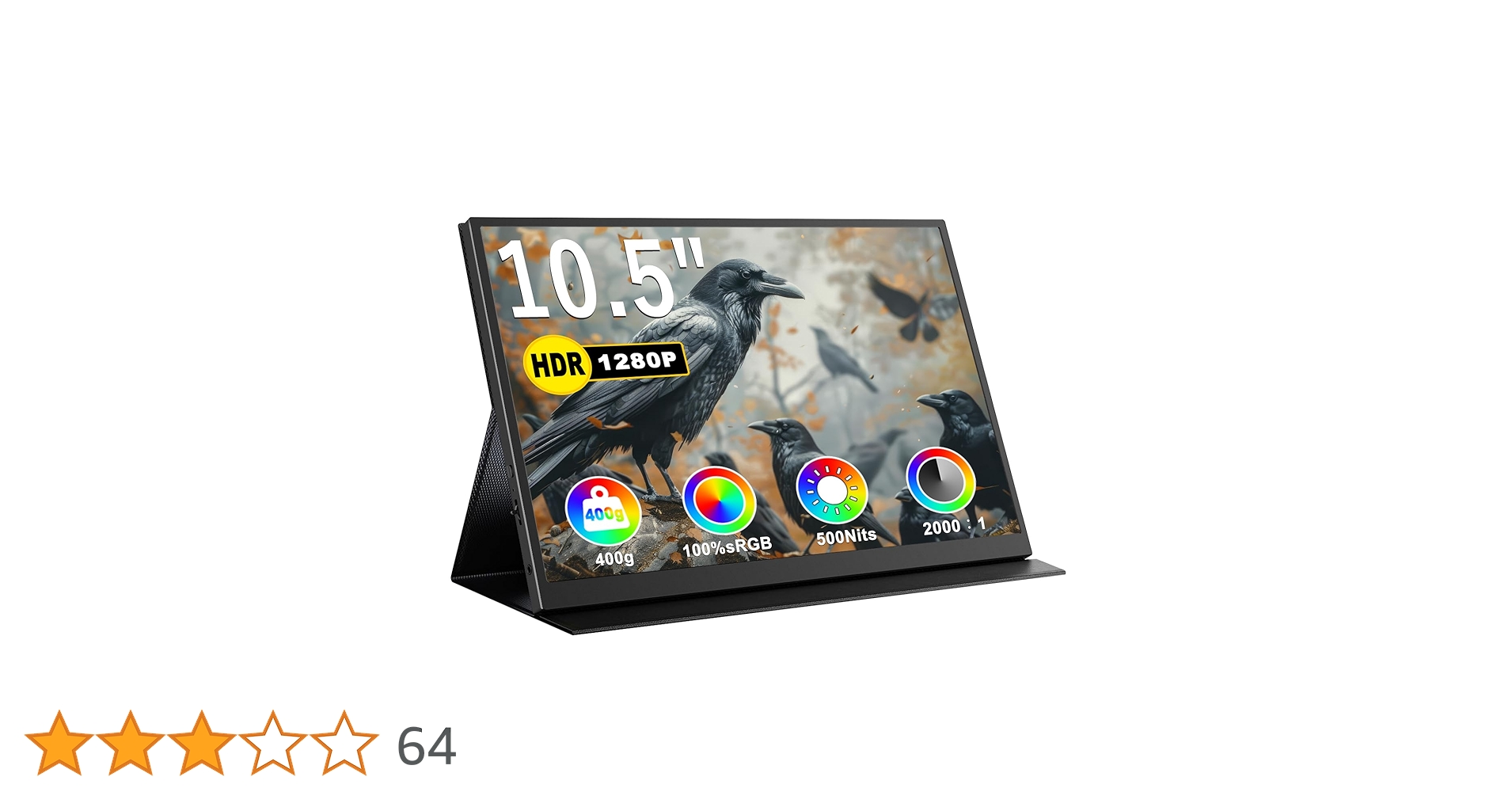 10.5インチポータブルモニター T10PA 1920×1280 Amazon.co.jp: Intehill モバイルモニター 10.5インチ