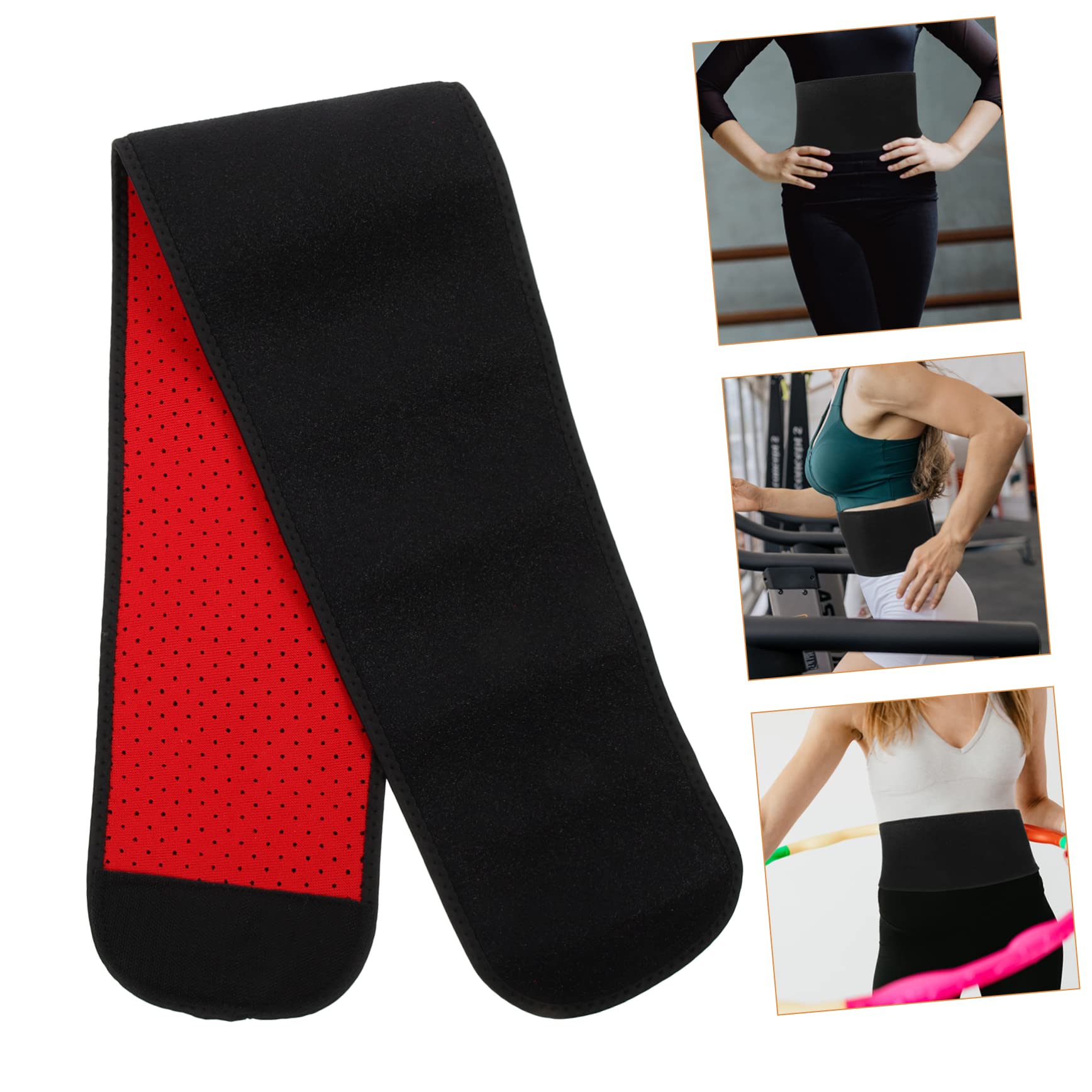 NOLITOY 3pcs Waist Protection Belt Adjustable Lumbar Support Waist Trainer for Fitness Exercise Lower Back Brace Comfortable Back Brace