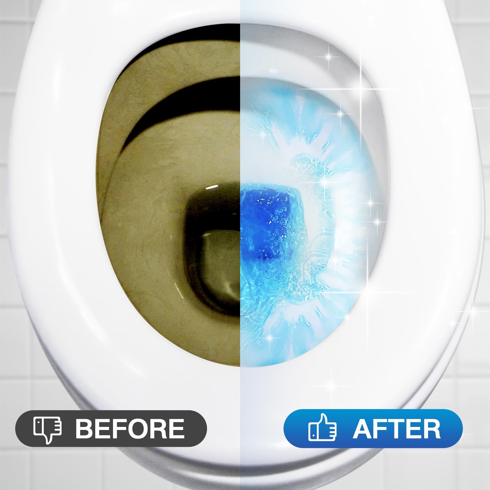 12 Pack Toilet Bowl Cleaner Tablets G237