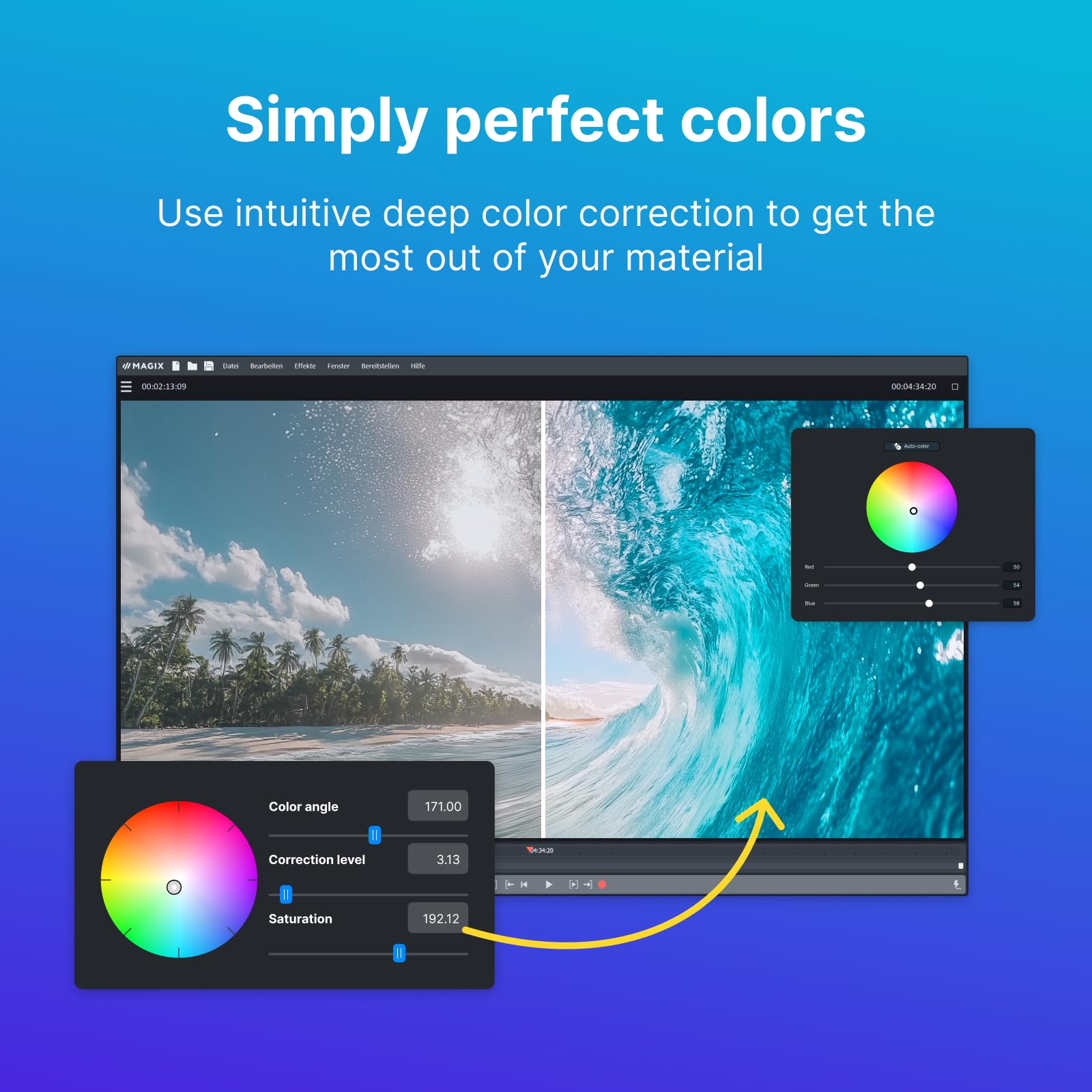 MAGIX Video deluxe Premium 2026 - Edición de vídeo para PC Windows 10/11 | 1 licencia descarga 2 dispositivos