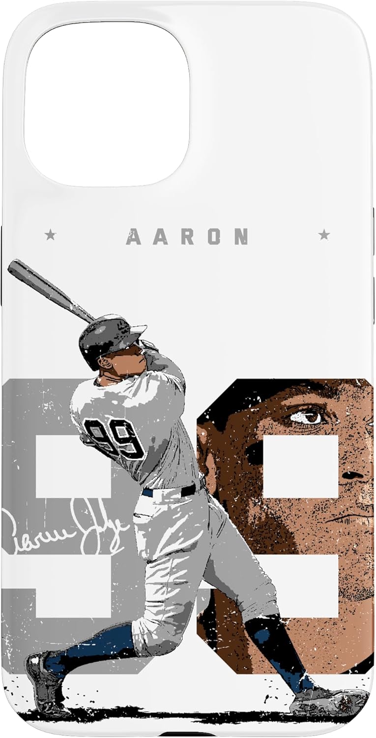 Aaron Judge Number Portrait Baj New York MLBPA Case for iPhone 17