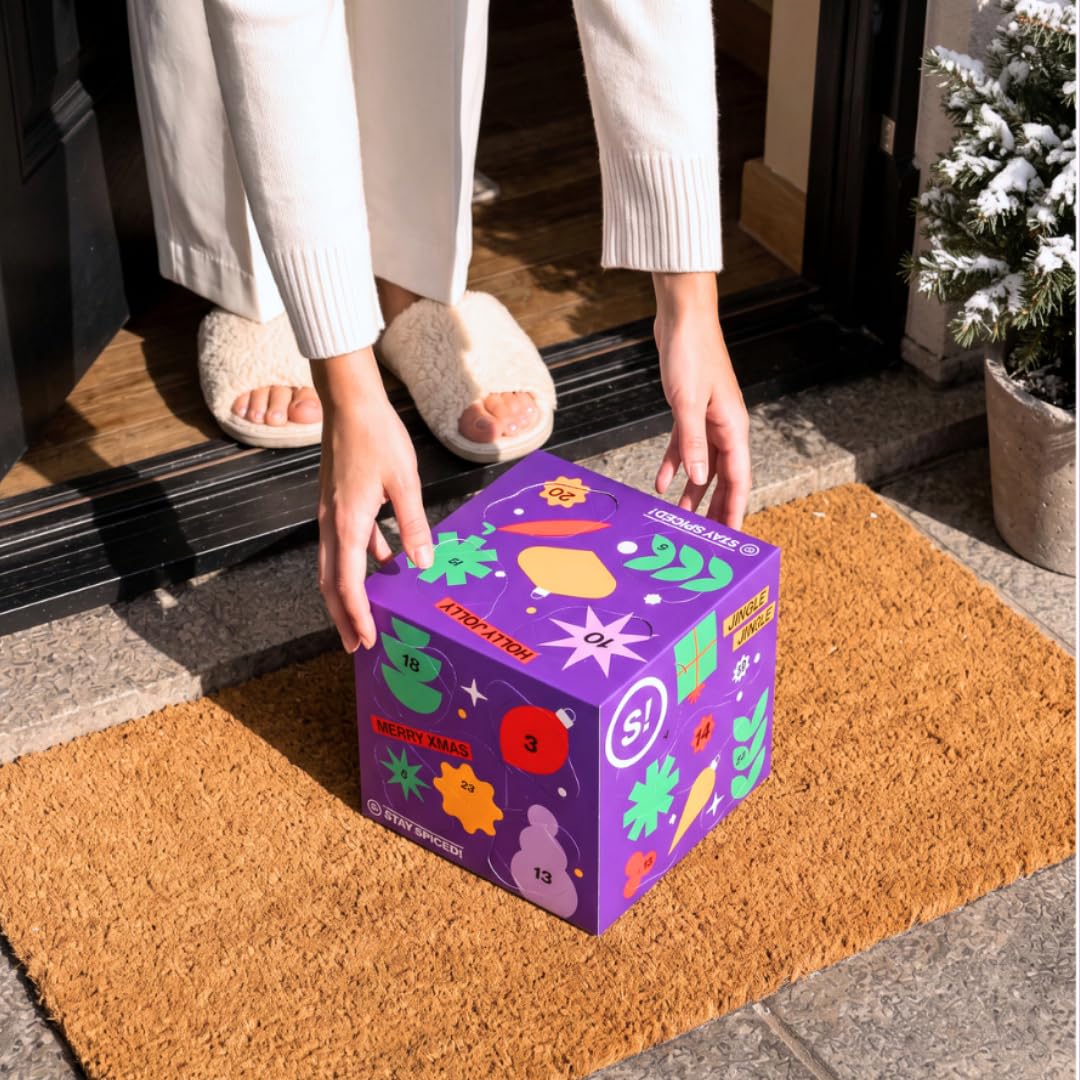 STAY SPICED ! Gewürz Adventskalender 2026 SPICE CUBE Mini mit 24 Gewürzen